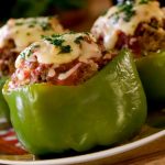 meat stuffed bell peppers