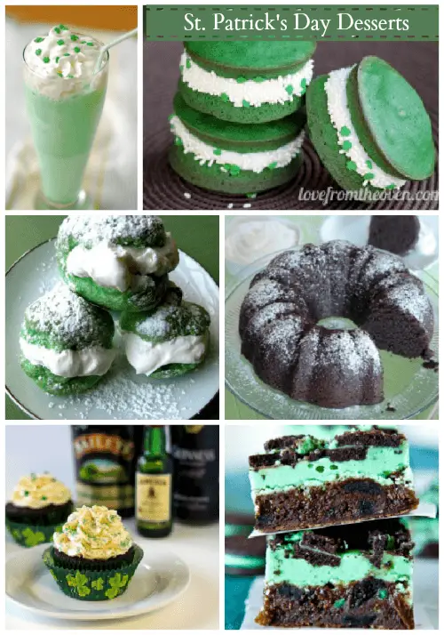 st. patrick's day desserts