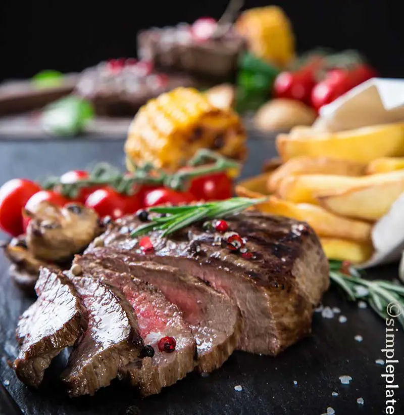 Sea Salt Crusted Rib Steak