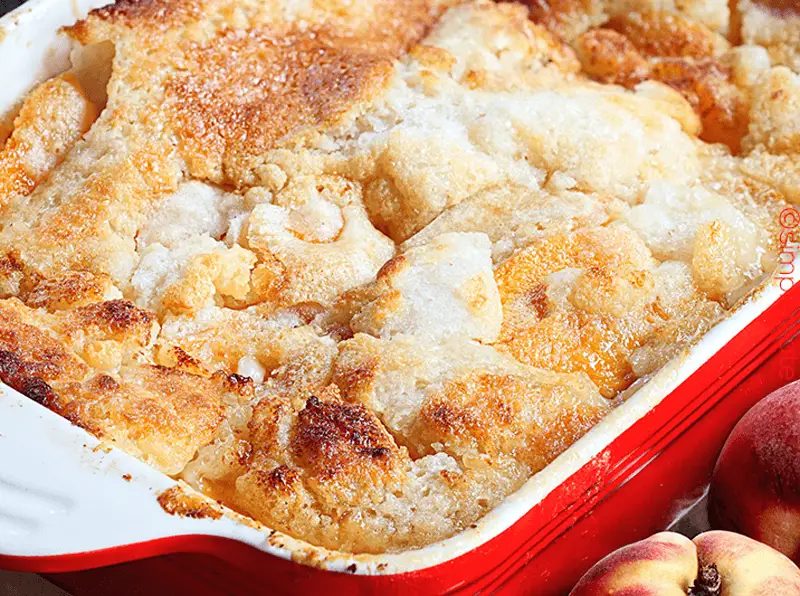 Rustic Peach Cobbler