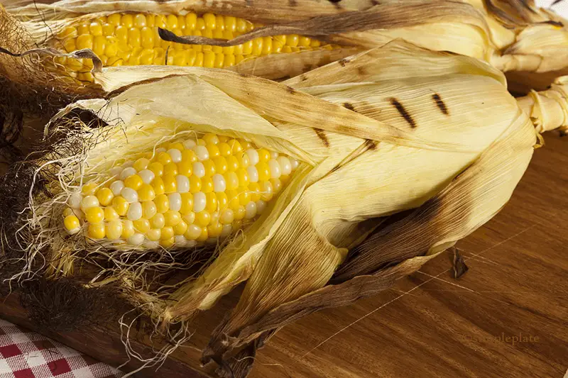 grilled corn