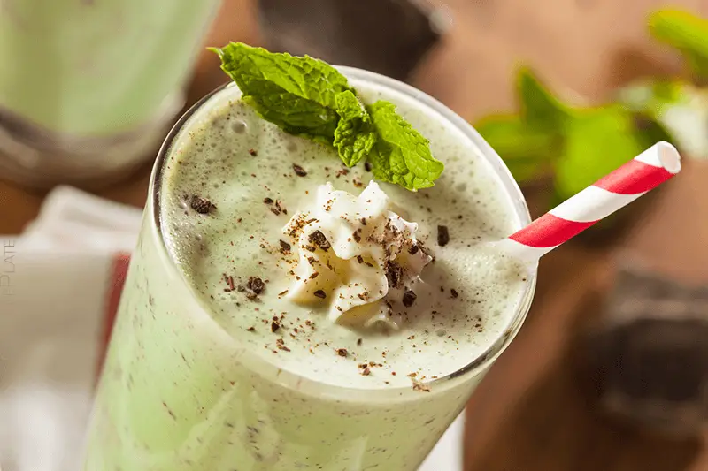 Creamy Frozen Grasshopper