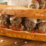 Authentic Italian Meatballs in a PoBoy