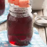 watermelon basil cocktail