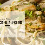 blackened chicken alfredo