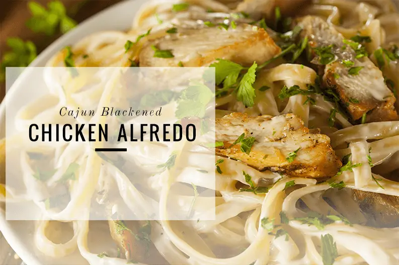 blackened chicken alfredo