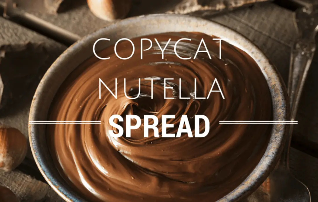 CopyCat Nutella Spread #recipes #hazelnut