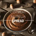 CopyCat Nutella Spread #recipes #hazelnut