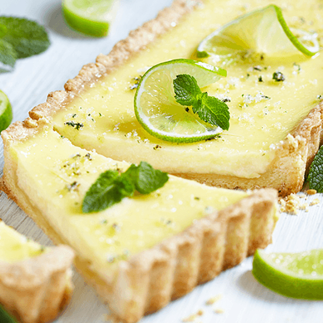 mojito tart